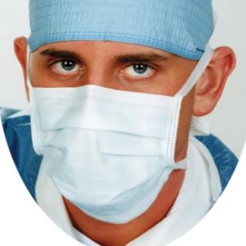 Nuguard Type IIR Fluid Resistant Anti Fog Surgical Tie-On Face Masks