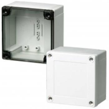 1000 Series-FIBOX MNX PC 100 x 100 Enclosures with metric knock-outs