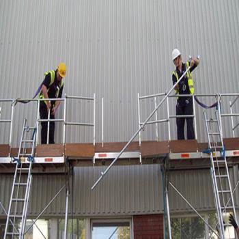 Easy-Deck Ladder Staging System training In Yorkshire