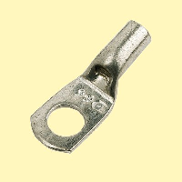 Cable Crimp Lug Ring 8mm Dia, for 6mm Cable Heavy Duty
