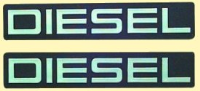 Diesel Stickers - Pack of two