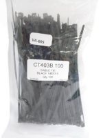 Cable Ties Black 140 X 36mm 100/Pack