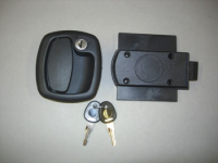 Locker / Garage Lock Black