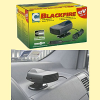 BlackFire Ceramic Heater and Fan 12 Volt