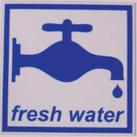 Fresh Water Sticker
