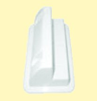Fixing Support - Straight - For Solar Panels - White
