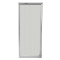 Shower Door And Frame 160cm X 54cm White