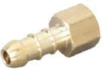 1/2" BSPT Female To 8mm ID Hose Nozzle