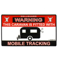 Tracking Fitted Sticker For Caravan