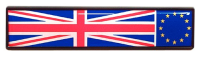 GB/EU Rectangular Emblem