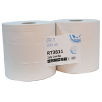 Jumbo Toilet Roll 76mm Core PK6