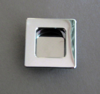 Polished Chrome effect Inset Handle (zinc alloy)