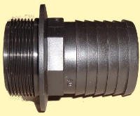 Hose Barb - 125 inch BSP Male thread to 40mm Hose Barb