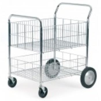 Chrome Plated Wire Trolley 