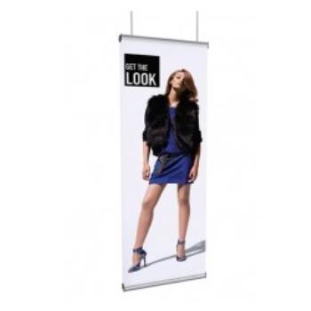 Front Opening Hanging Sign System