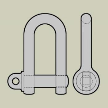 BS3032 - D Shackles - Small