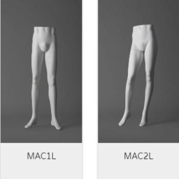 Mac Trouser Forms Male Mannequins