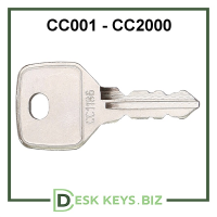 CC807 Locker Key for Locker Locks