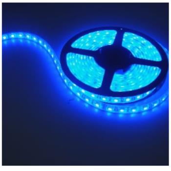 Blue LED Strip Lights - Waterproof 60 LED/m 12V