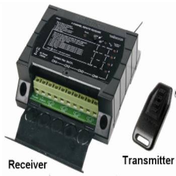 4-Channel RF Remote Control Set