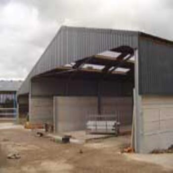 Ventair Cladding Farm Buildings with small louvres