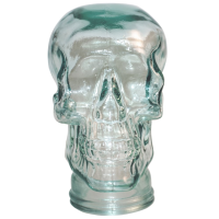 Glass skull: Clear