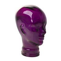 Glass head: Purple