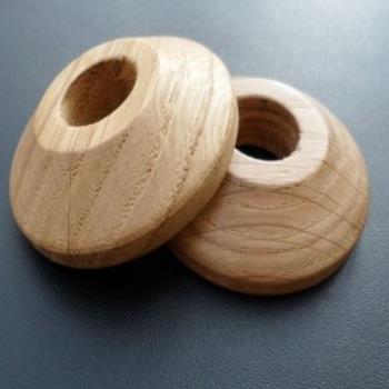 Oak Lacquered Pipe Covers