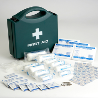 First Aid Kit Small BS8599-1 with Wall Bracket