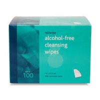 Antiseptic Wipes Alcohol Free 100/pk