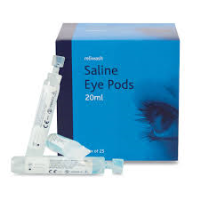 Saline Eye Wash Pods 20ml x25