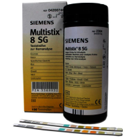 Siemens Multistix 8 SG Urinalysis Test Strips  100/pk