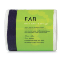 Elastic Adhesive Bandage White (EAB) 7.5cm x 4.5m