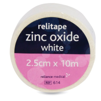 Zinc Oxide Tape 2.5cm x 5m White