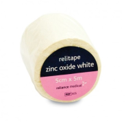 Zinc Oxide Tape 5cm x 5m White roll