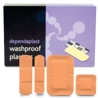 Dependaplast Washproof Plasters 7.5cm x 2.5cm 100/pk