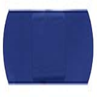 Blue Detectable Plasters 7.5cm X 2.5cm 100/Pk