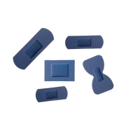 Blue Detectable Plasters Assorted Sizes 100/Pk