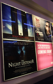 Interior Light Boxes for Illuminated Poster Displays
