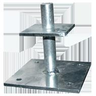 Galvanised Post Bases/Shoes/Supports