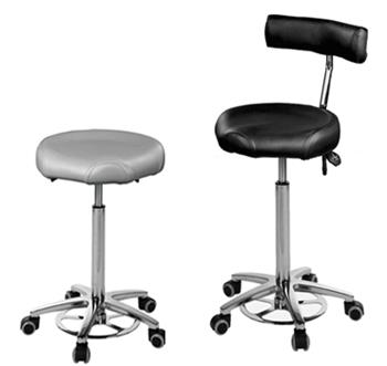 Dental Surgeon Foot Operated Contour Stool / Contour Chair