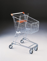 80 Litre Small Wire Shopping Trolley