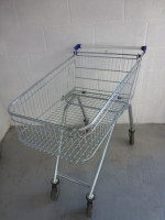 100 Litre Used Shallow Easy Shopper Supermarket Shopping Trolley