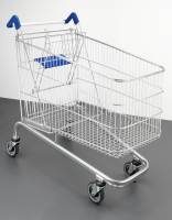 232 Litre Extra Large Wire Used Supermarket Shopping Trolley
