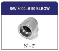 S/W 3000LB 90 Elbow