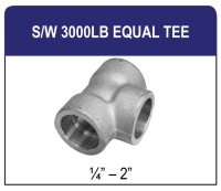 S/W 3000LB Equal Tee