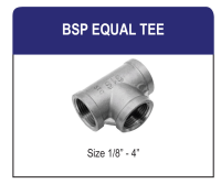 BSP Equal Tee