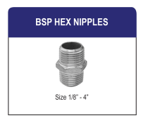 BSP Hex Nipples