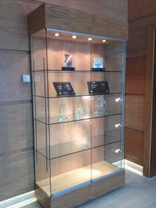 Jewish Care - Trophy Cabinet for the main Foyer