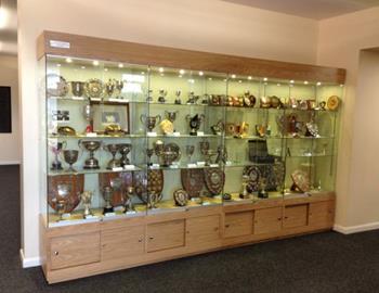Bespoke Fitted Trophy Cabinet for Schools